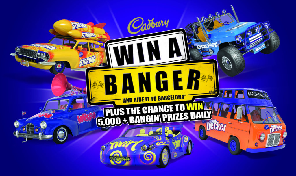 Cadbury Win a Banger Prize Promotion Image | Element