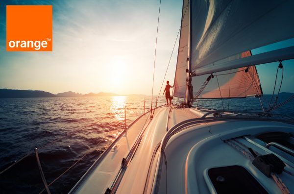 Yacht to illustrate Orange pan-European internal travel incentive | Element - The Prize & Incentive People