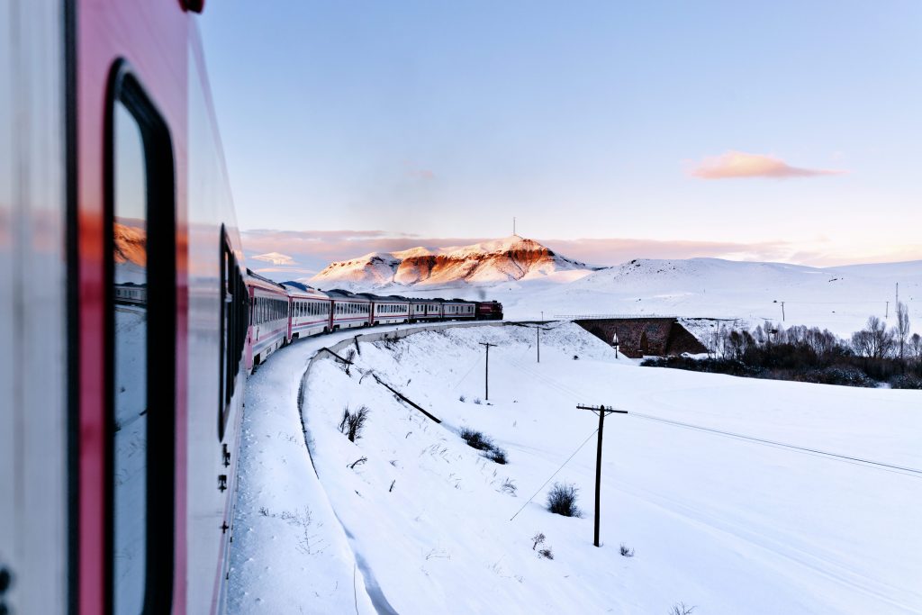 Train image to illustrate Christmas Lunch on the Orient Express Christmas Incentives | Element