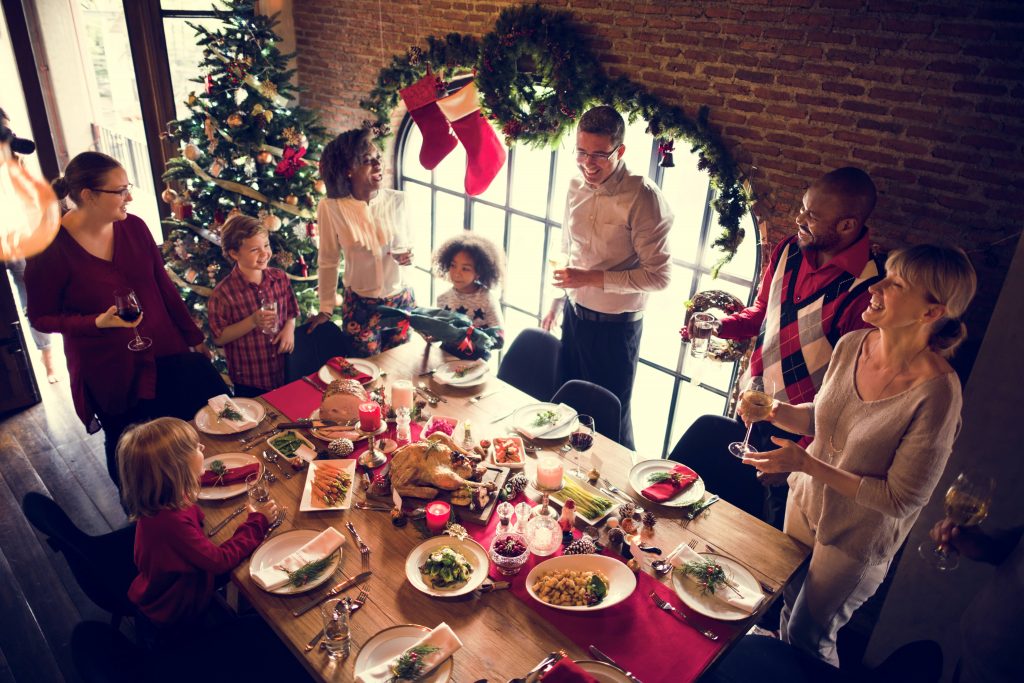 Family Together Christmas Celebration to illustrate private chef Christmas incentive | Element